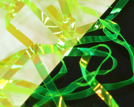 Perdigon Strips, 1.5 mm, Fluo Yellow Pearl / 12